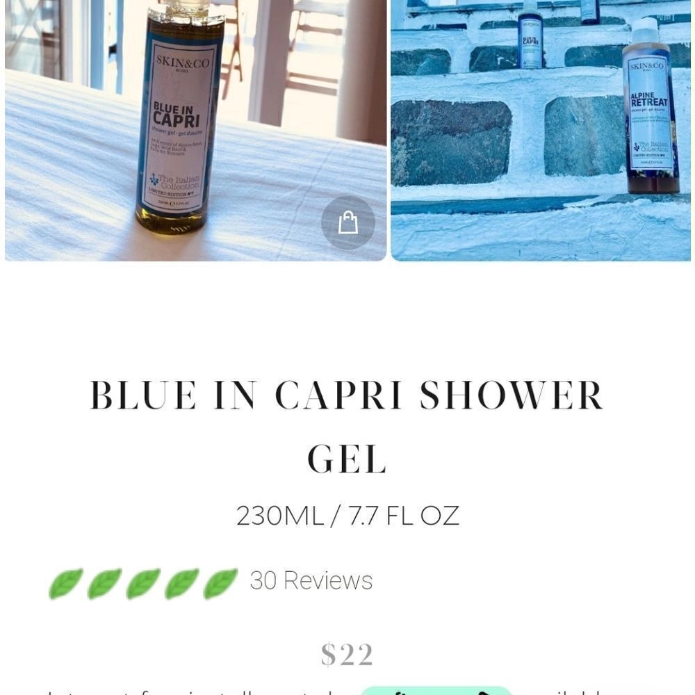 𝅺SKIN & Co shower gel - Picture 3 of 3